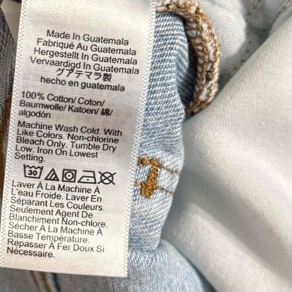 MADEWELL Baggy Straight Denim Cotton Jeans - Picture 9 of 9